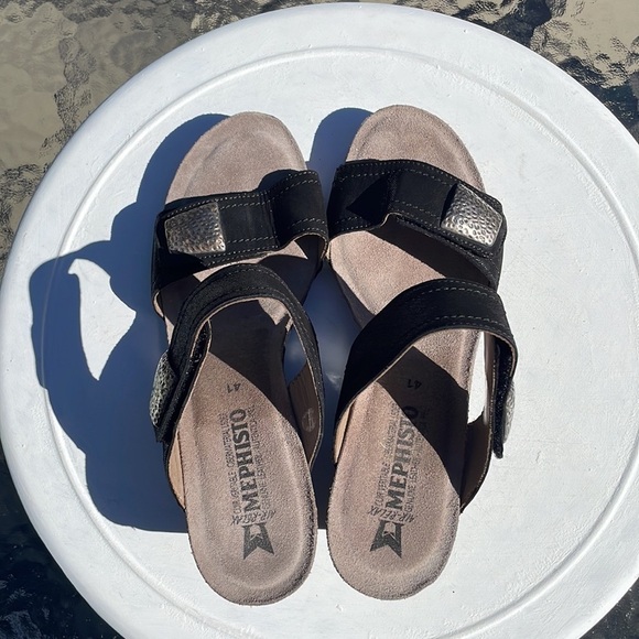 Mephisto Women’s Jocelyn Wedge Sandals EU 41 - Picture 6 of 9